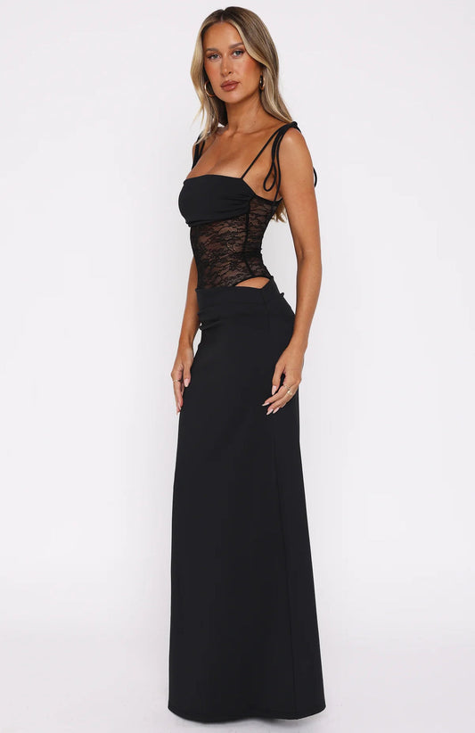Ethereal Lace Maxi Dress